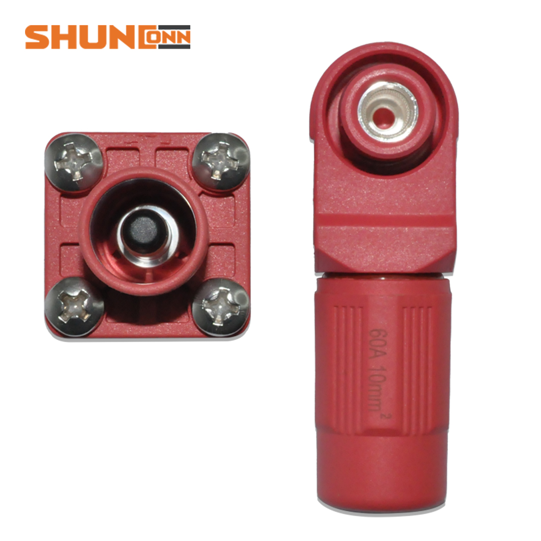 Shunconn Energy Storage Cabinet Connector 60A/100A External thread Φ6